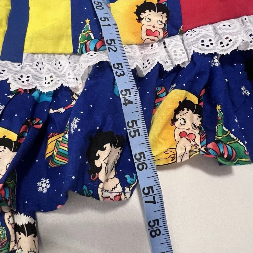Betty Boop Tree Skirt Quilted Handmade 57